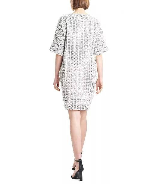 Natori Tweed Shift Dress – Size M – NWT – Round Neck Pull-On