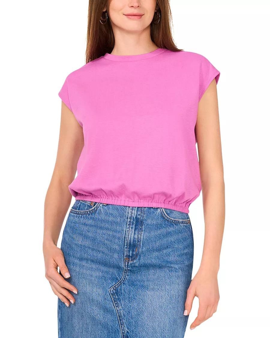 Vince Camuto Cropped Top – Pink – Size M – NWOT – $59