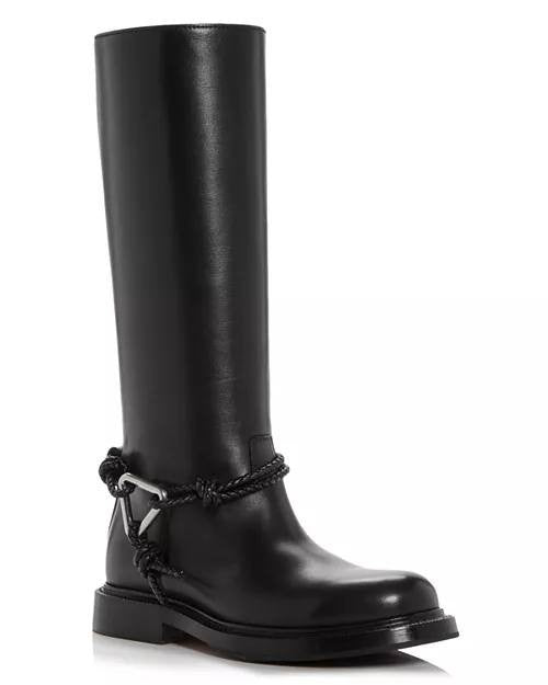 Bottega  Veneta  James  Boot  Black  Leather  36  New  $2150