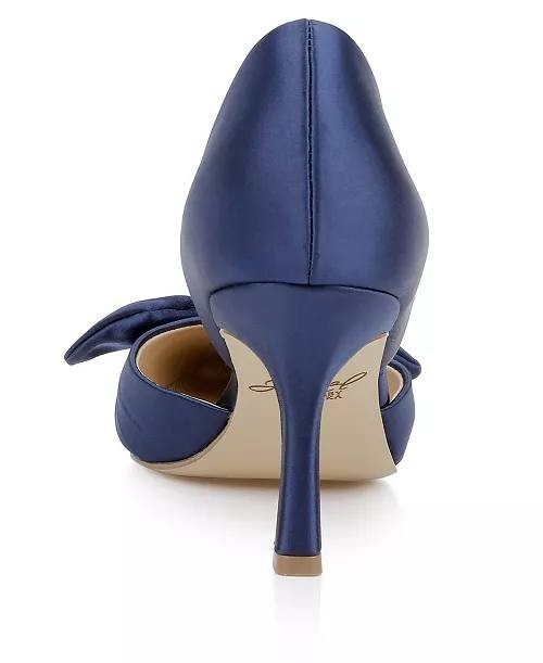 Jewel  Badgley  Mischka  Evening Pumps  Navy  11  New  $109