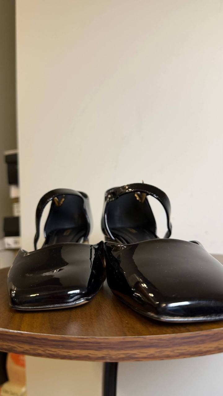 Arezzo Black Man‑Made Block Heel Pumps 8.5B NIB MSRP $99