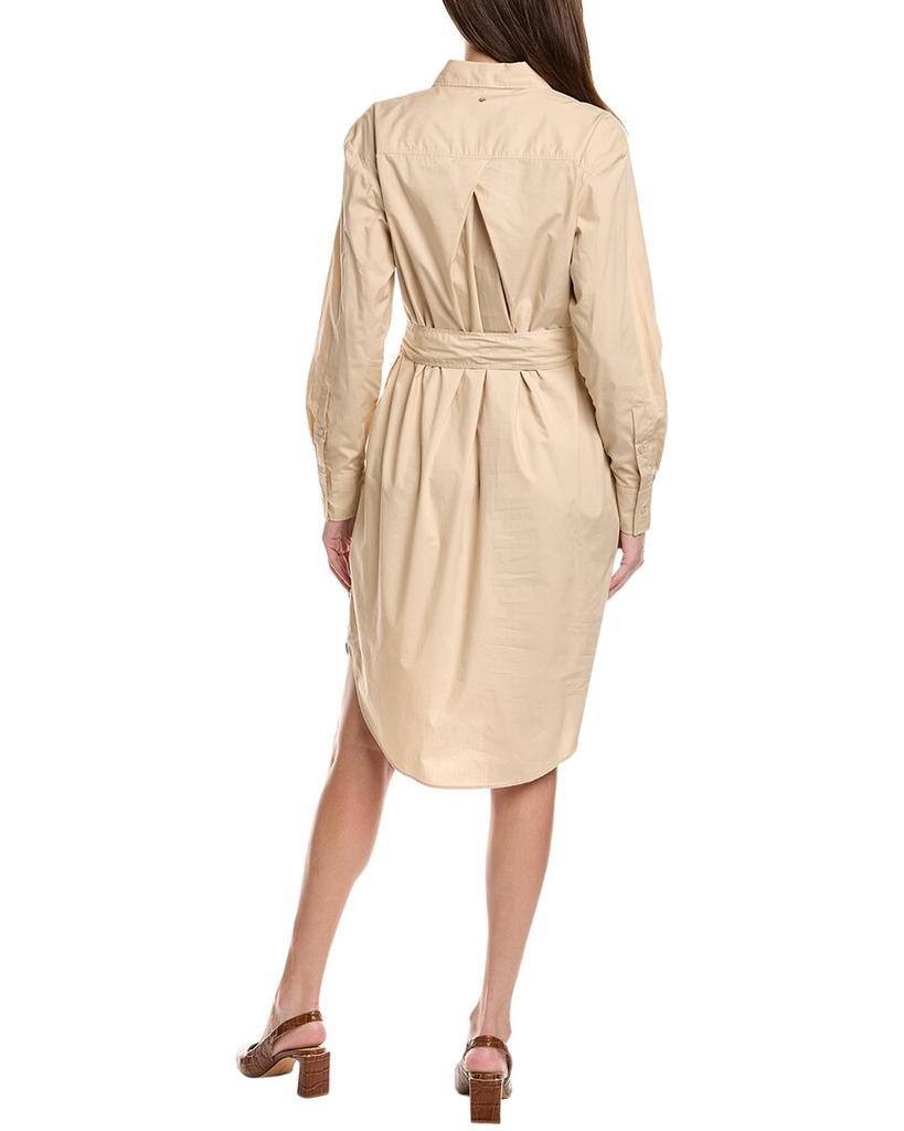 BOSS Women’s Belted Shirt Dress Neutrals Beige 12 $158 NWT