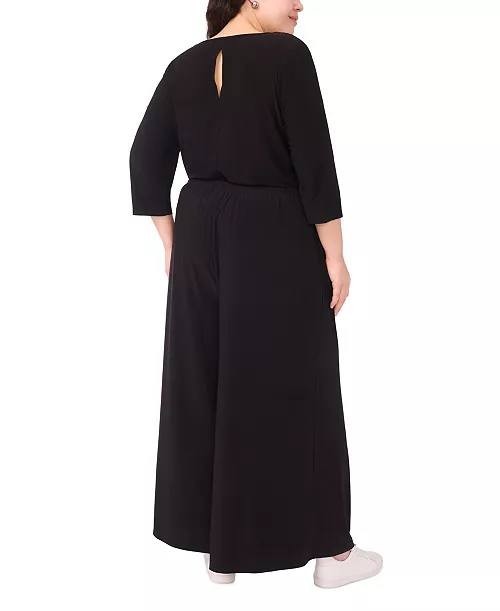Vince Camuto Plus Size Pull‑On Wide‑Leg Pants – Size 1X – NWT – Black – $89