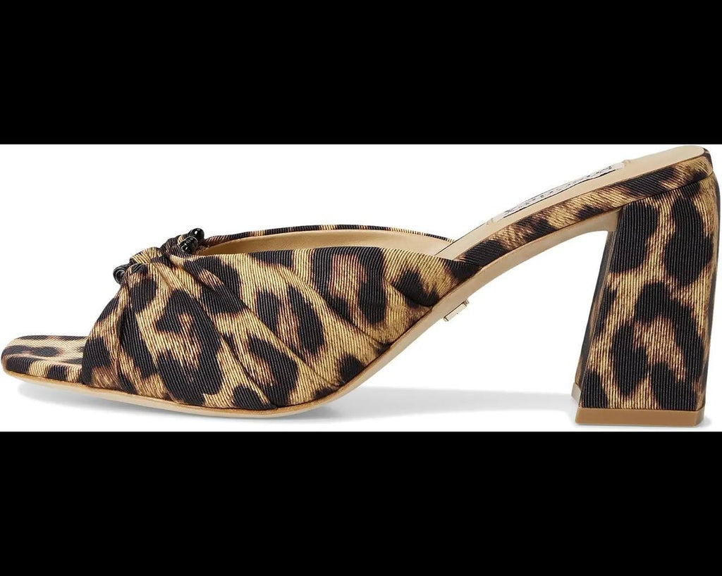 Badgley  Mischka  Mule Pumps  Leopard  9.5  New  $295