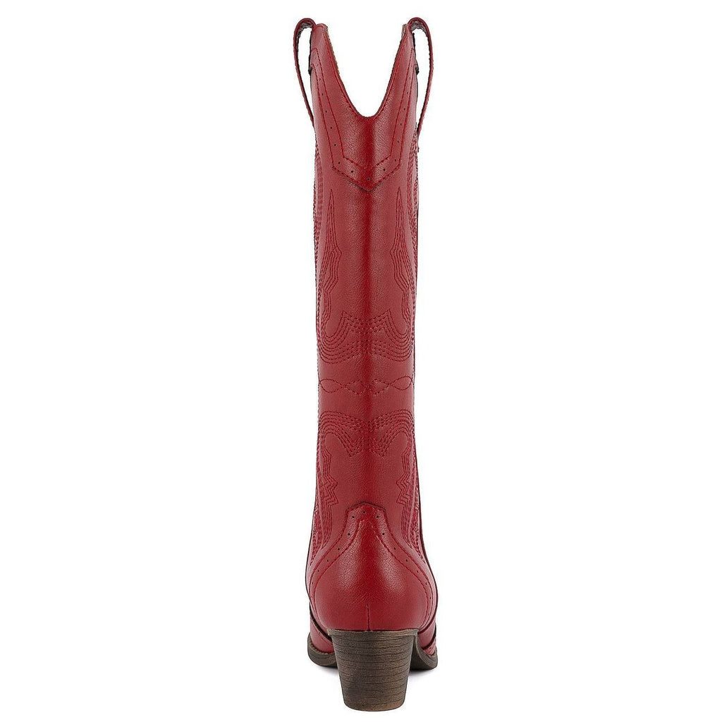 Sugar Two Step Western Boots – Red – Size 10M – Manmade – New in Box