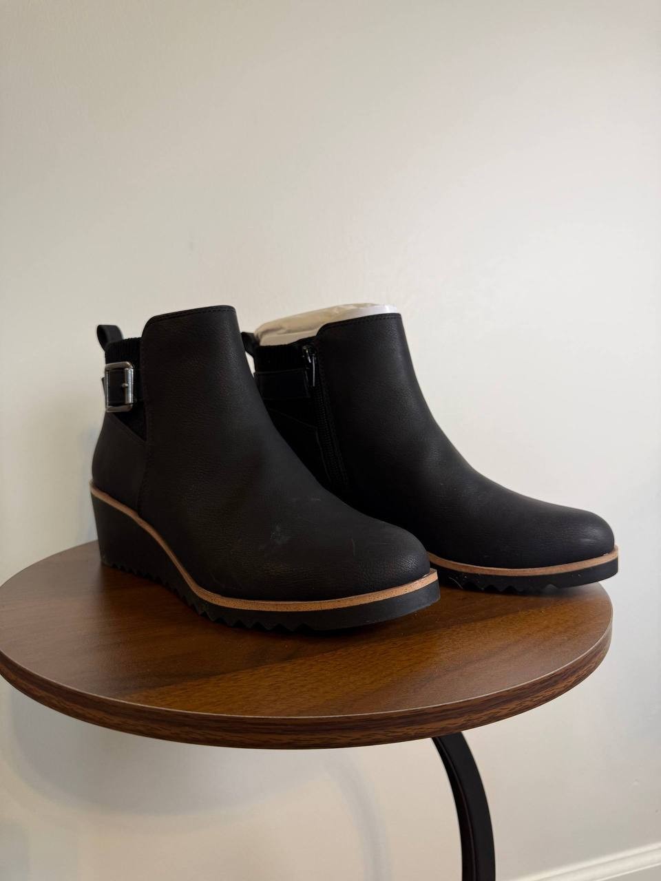 LifeStride “Zayne” Booties – Size 7M – Black – NIB-$99.99