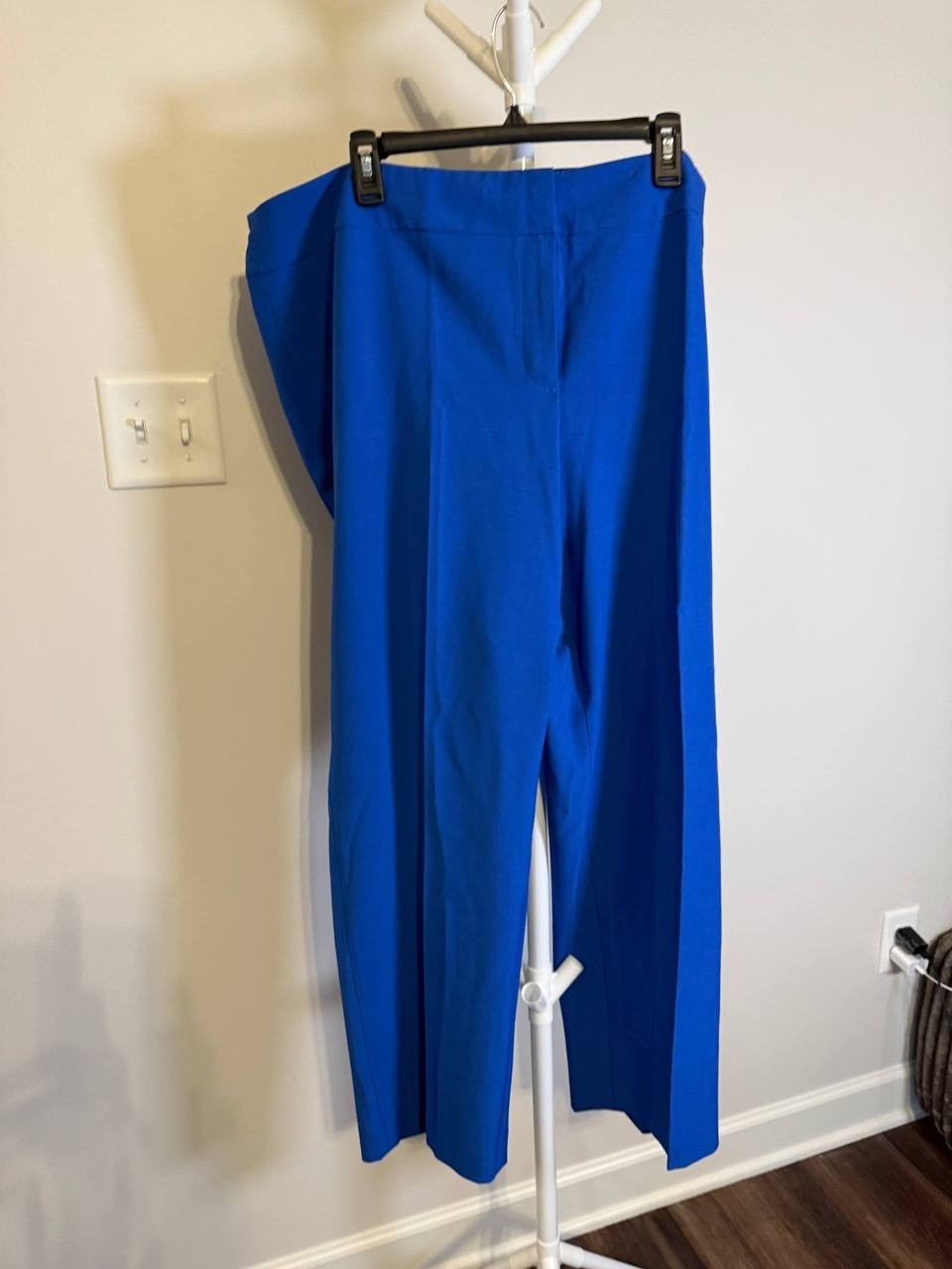 Le Suit Plus Notched‑Lapel Blazer & Pants Set –Blue– Size 20W – NWT – $265