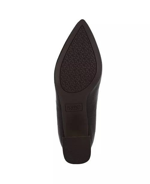 Jones New York Dark Brown Croco Polyurethane Dress Pumps 6M New in Box MSRP $69.