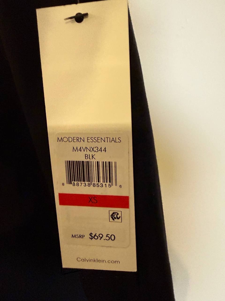 Calvin Klein Modern Essentials Pencil Skirt – XS – Black – NWT – $69.50