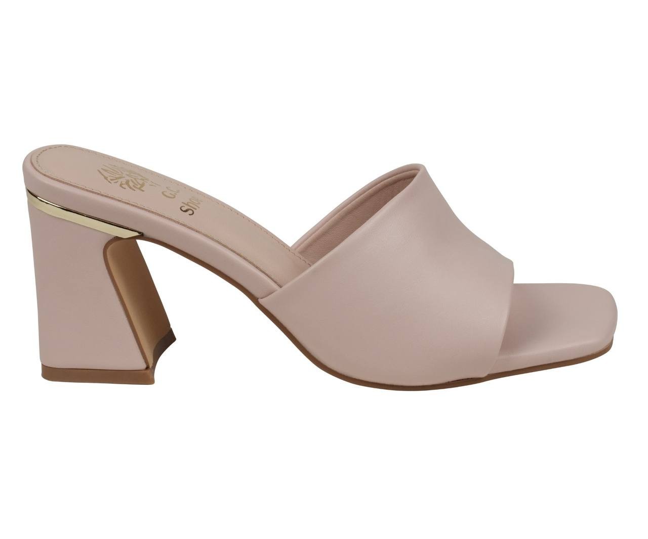 G.C. Shoes Soho Sandals 7.5 Nude Vegan Leather NIB [minor flaw] msrp$59.99