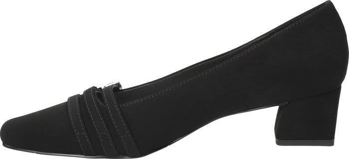 Easy Street Women’s Block Heel Pumps 10W Black Textile – New in Box– MSRP $74.99