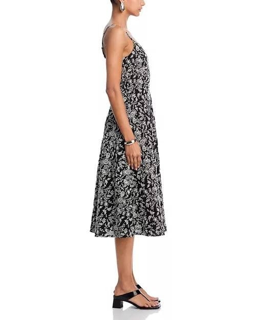 Aqua Embroidered Tank Midi Dress – Size XXS – NWT – $116