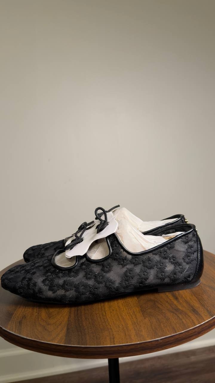 Sam  &  Libby  Faith  Mary  Jane  Flats  Black  7.5  New  $70