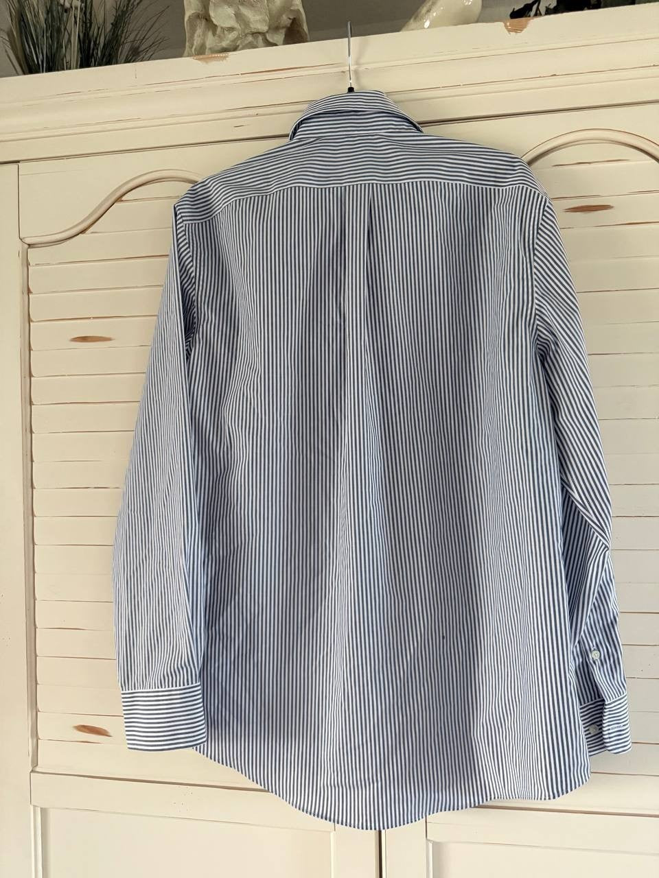 Lauren Ralph Lauren Men’s Striped Button-Down Shirt – Size L – Pre-Owned – Minor