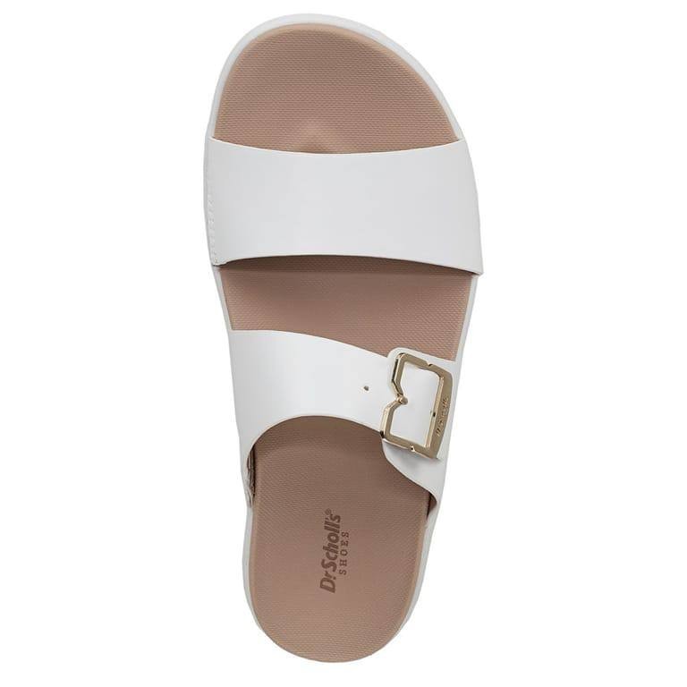 Dr. Scholl’s  Slide Sandals  White  6M  New  $45.95