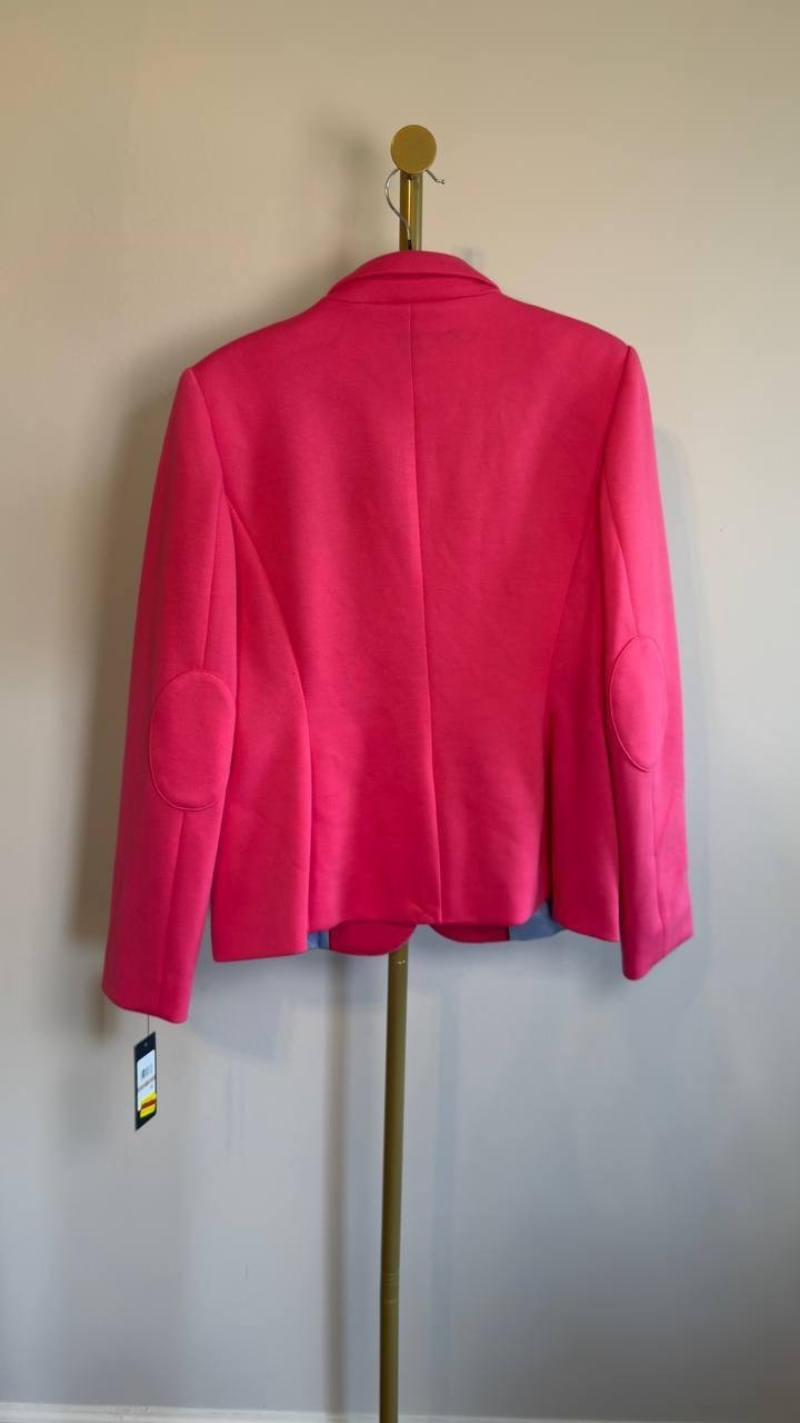 Tommy Hilfiger Single Button Business Blazer Pink 12 NWT $139