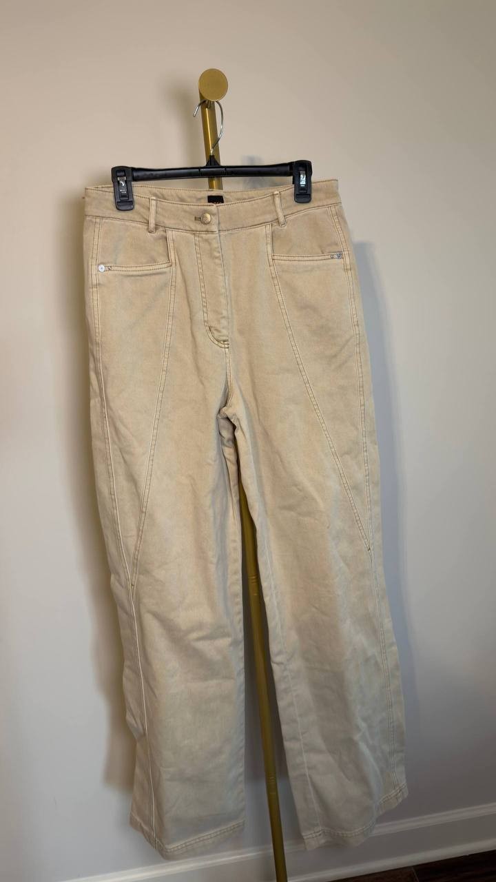 BOSS Marlina Flared Jeans Rust Copper 6 NWT $179