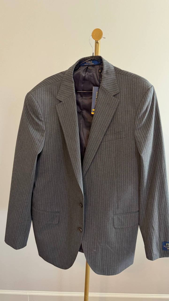 Polo Ralph Lauren Men’s Striped Sport Coat Modern Fit 44R $398 NWT