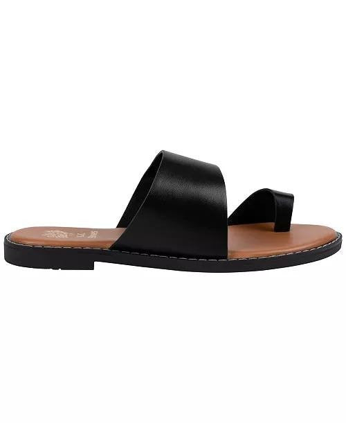 GC  Shoes  Flat  Sandals  Black  9  New  $55