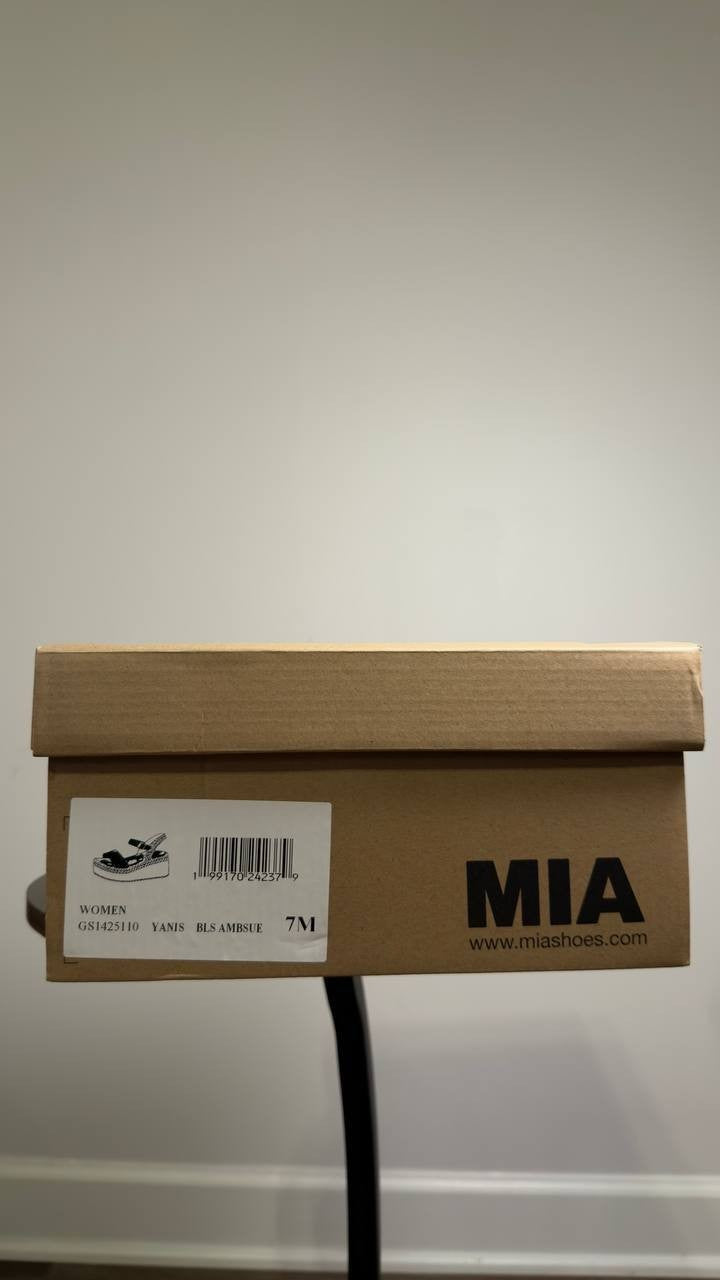MIA  Shoes Platform  Sandals  Blush  7M  New  $80