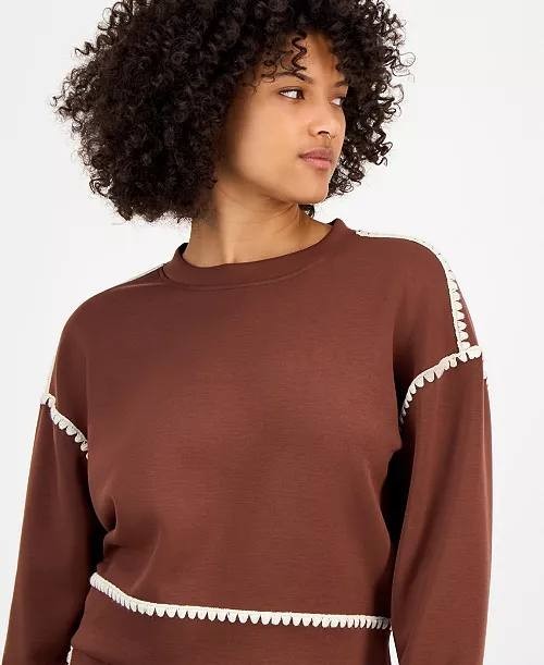 And Now This Petite Whipstitch Sweatshirt & Pants Set – Size PXS – NWT – $49,50