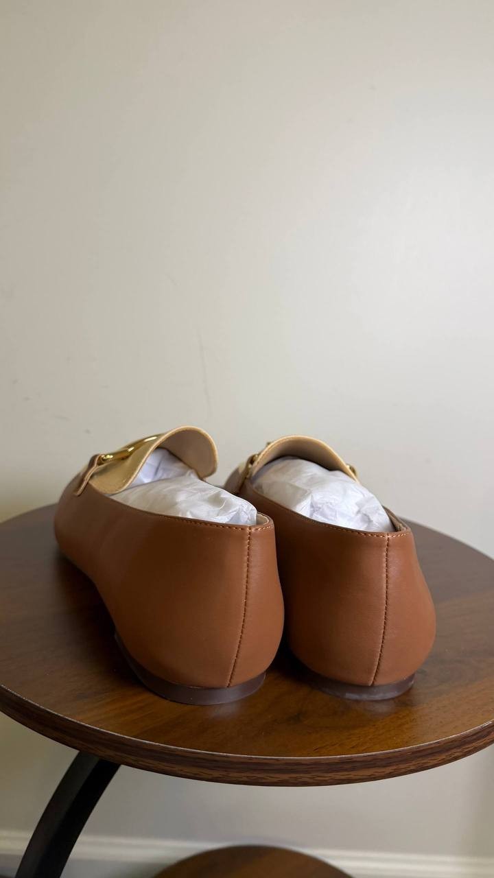 Vaila Shoes Rocky Loafers Brown Women’s 11 Faux Leather Slip‑On NWB $110