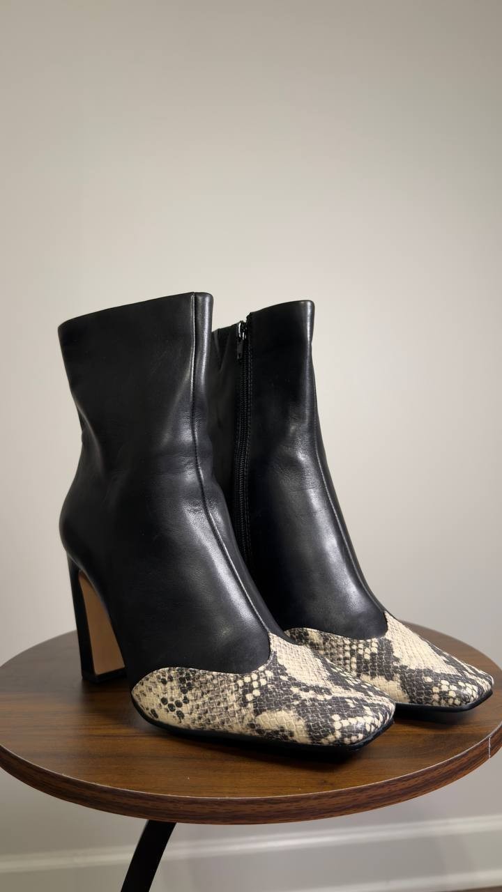 Steve  Madden  Booties  Black  8  New  $169