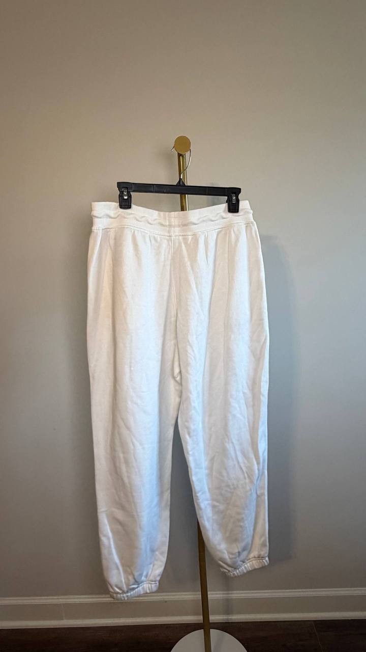 Tommy Hilfiger Relaxed Fit Joggers White XL NWT $69.50