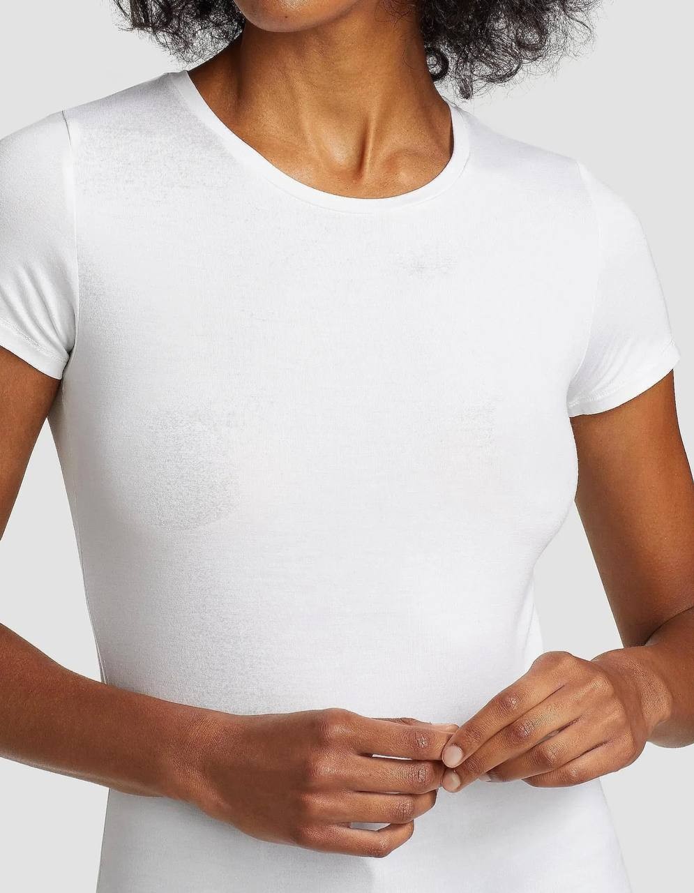 Majestic Filatures Soft Touch Crewneck T-Shirt White Size 1 NWT $180