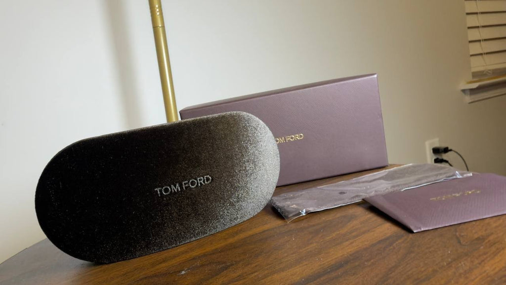 Tom  Ford   Sunglasses  Shiny  Black/Smoke  Gradient  OS  NWT  $325 