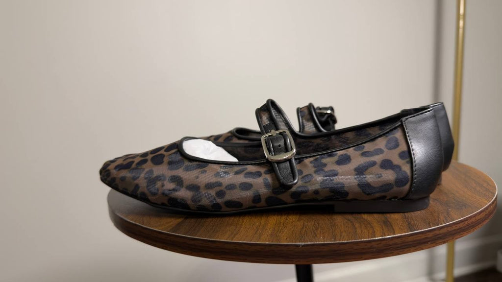 Steve Madden  Ballet Flats  Leopard  8  New  $60