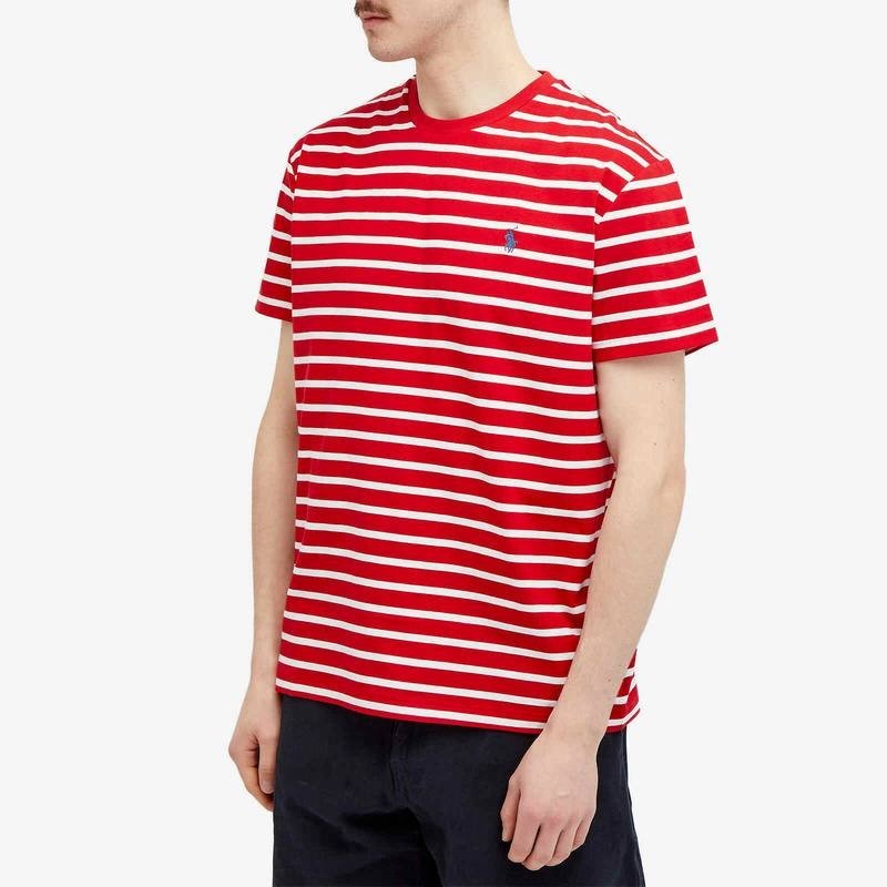 Polo Ralph Lauren Men’s Stripe T‑Shirt Red/White 2XLT $89.50 NWT
