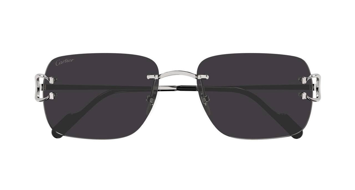 Cartier Sunglasses Silver/Grey OS NWOT