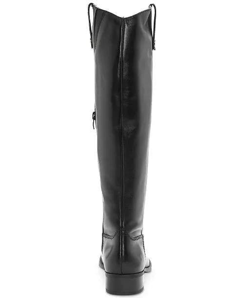 I.N.C.  Riding  Boots  Black  Leather  9W  XWC  New  $189.90