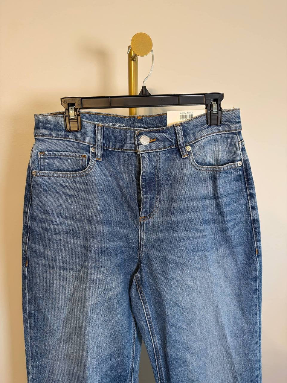 Mode of One Men’s Straight‑Fit Jeans Blue 30W NWT $69.50