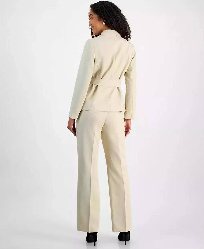 Le Suit Women’s Mid-Rise Straight-Leg Pants Work Trousers Size 12 $100 NWT
