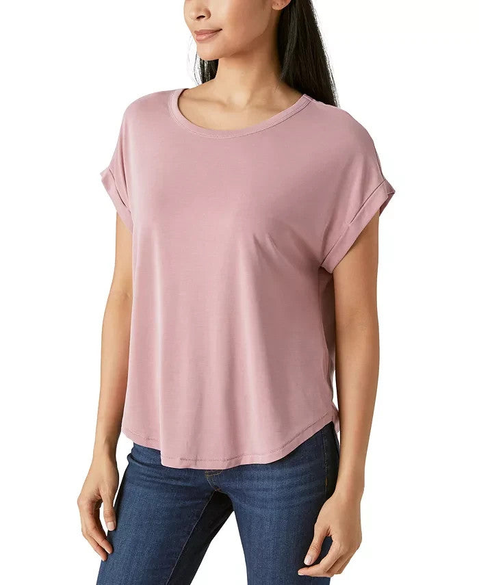 Lucky Brand Short Sleeve Sandwash Dolman Tee Nostalgias Size M NWOT $39.50