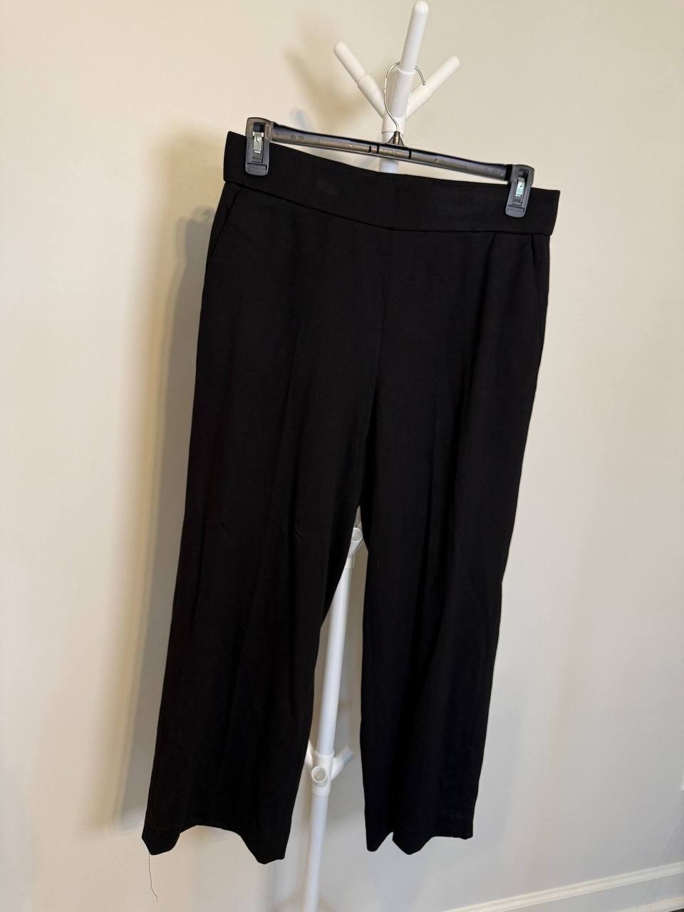 Anne Klein Plus Size Cropped Wide‑Leg Pull‑On Pants – Size 0X – NWOT
