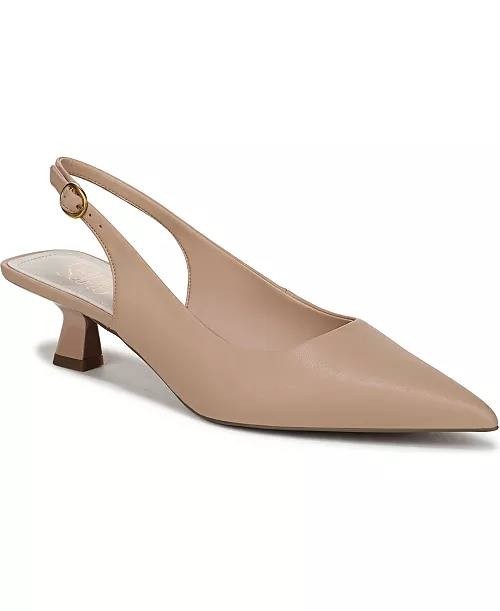 Franco Sarto Nude Slingback Pumps 8M NIB MSRP $115