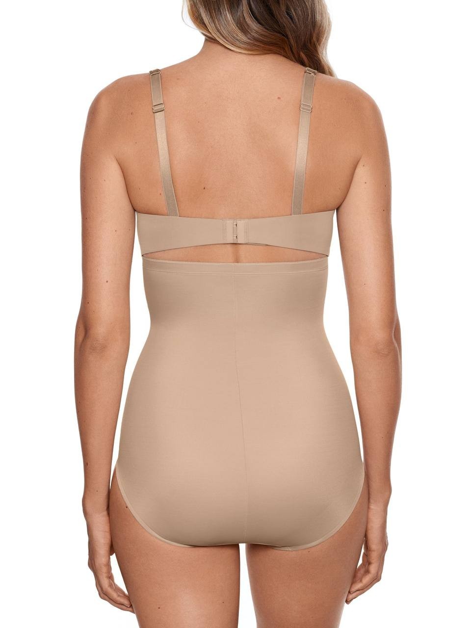 Modern Miracle High-Waist Shaping Brief - Tummy Control, Nude Beige, Size L