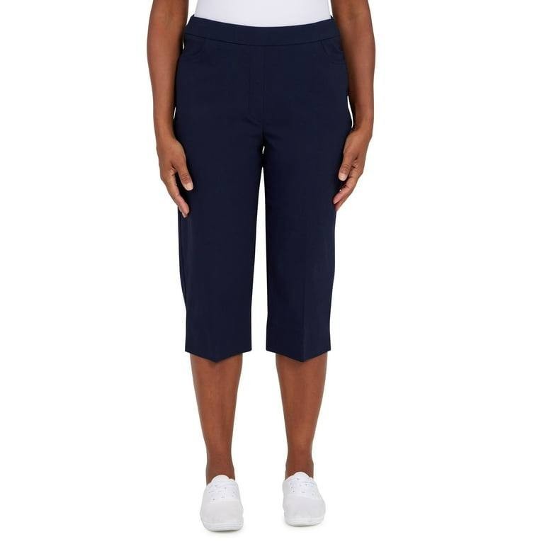 Alfred Dunner Allure Stretch Clamdigger Pants – Size 8P – NWT