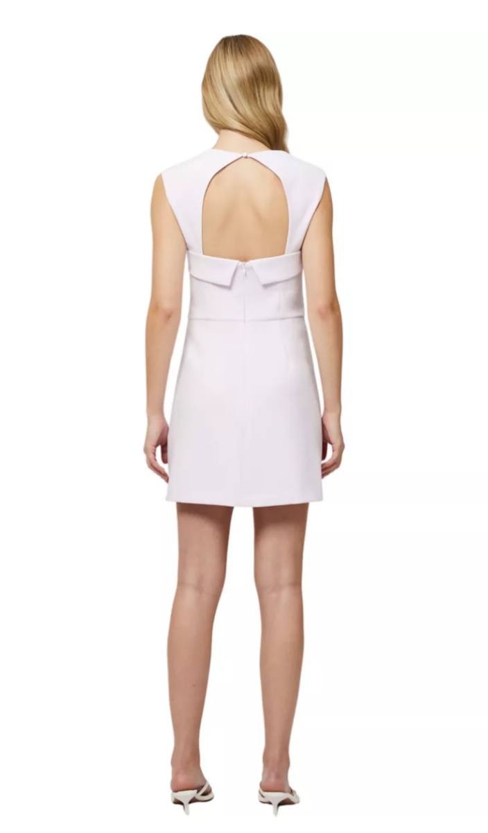French Connection Whisper Collar Mini Dress – Black – Size 8 – NWT – $138