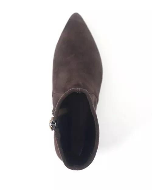 Gentle Souls Gallway Boots Chocolate 7.5M Faux Suede MSRP $209 NWB