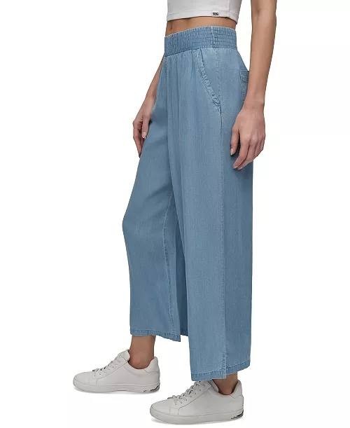 DKNY Jeans Pull‑On Wide‑Leg Ankle Pants – Size XL – NWOT – $79