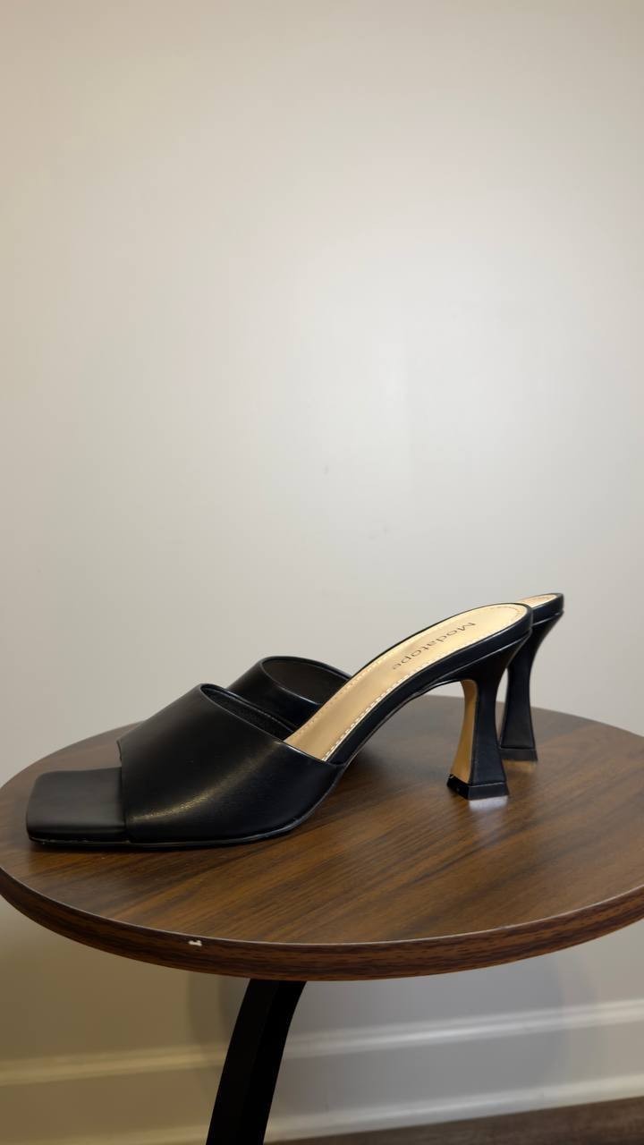 Modatope Slide Dress Sandals Black 8.5 New $45.00