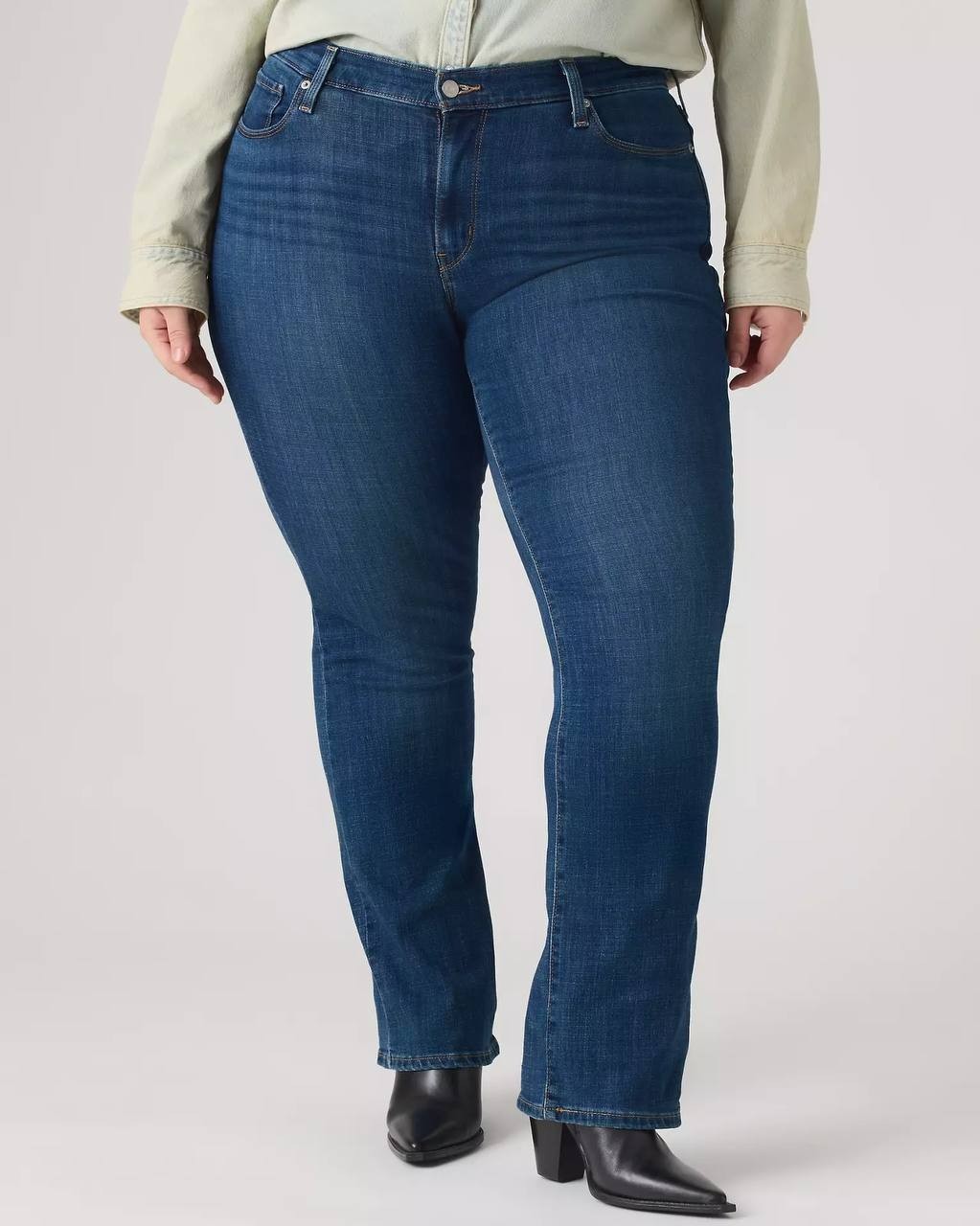 Levi’s Classic Bootcut Jeans Plus Size 26W Lapis Awe NWT $69.50