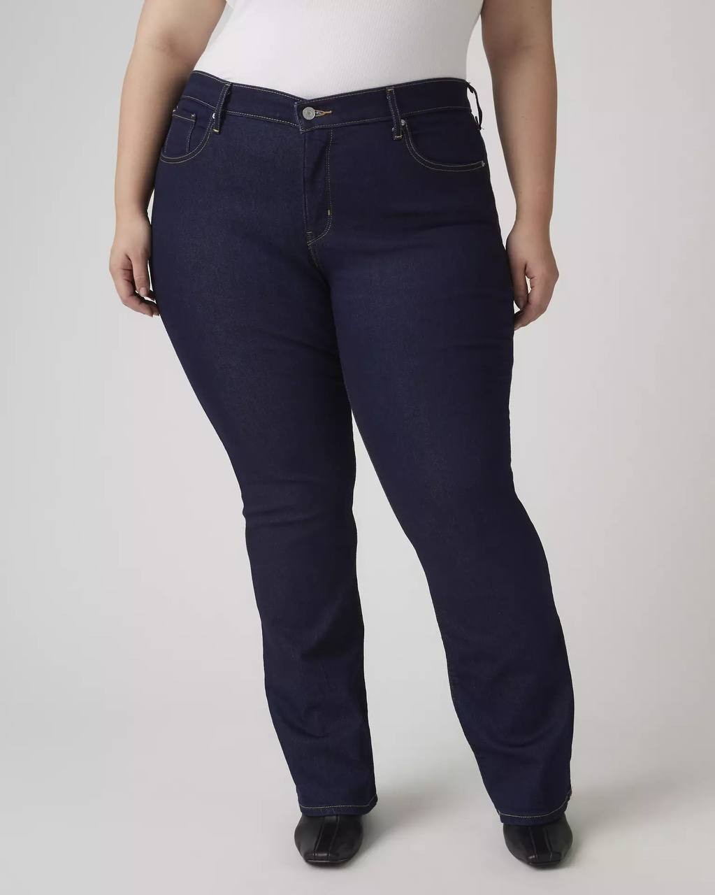 Levi’s 315 Shaping Bootcut Jeans Plus Size 22W Darkest Sky NWT $69.50