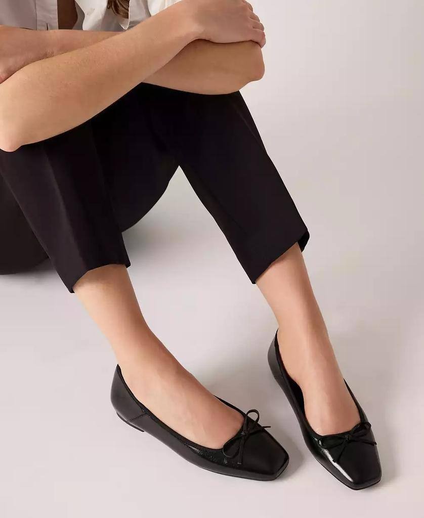 Anne Klein Women’s Aspen Snip Toe Ballet Flats Black 5.5M New With Box $85