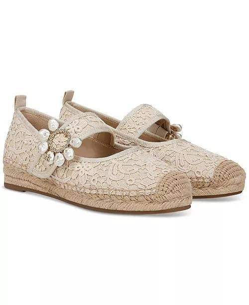 Sam  Edelman  Slingback  Flats  Ivory  7.5  M  New  $130