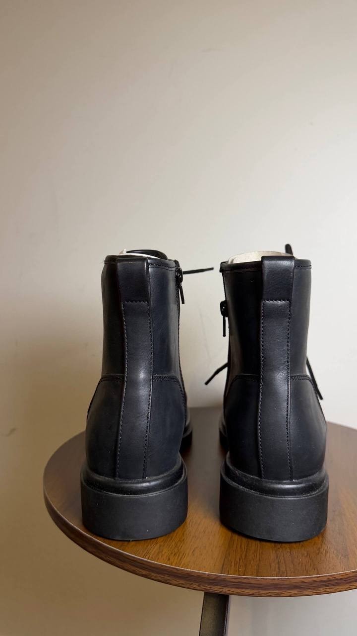 Madden Girl Palooma Lace‑Up Combat Boots Black Pari Women’s 9 NWB $79